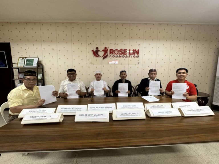 Rose Lin Foundation and Muslim Traders Association of Novaliches Forge Partnership to Empower Muslim Youth Through Education